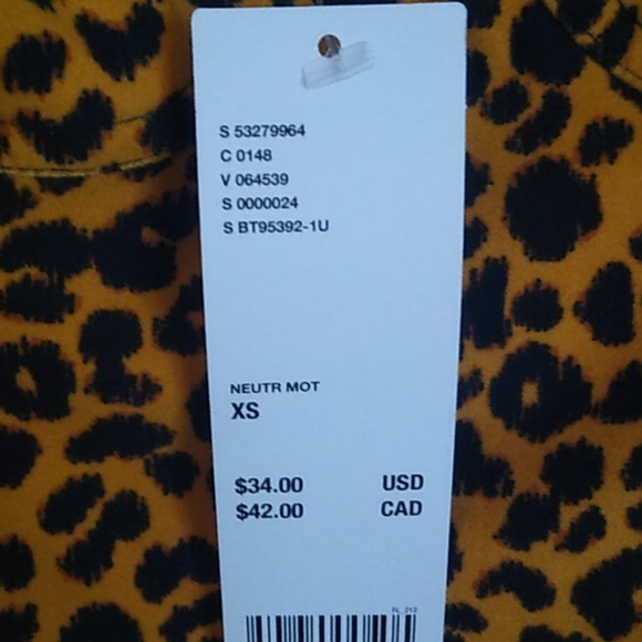 Leopard print Urban Outfitters brand new tank - Picture 4 of 4